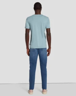 7 For All Mankind EarthKind Stretch Tek Slimmy Tapered In Maze -7 For All Mankind Shop 7T042C89 MZE 4