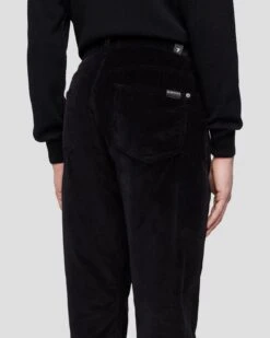 7 For All Mankind Corduroy Slimmy Tapered In Black -7 For All Mankind Shop 7T042C95 BLK 6