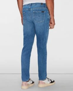 7 For All Mankind Left Hand Slimmy Tapered In Matira -7 For All Mankind Shop 7T042R51 LHM 4