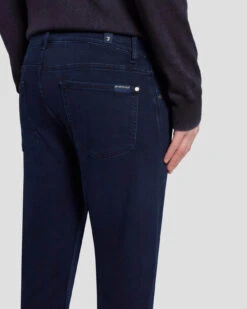 7 For All Mankind Luxe Performance Slimmy Tapered In Clear -7 For All Mankind Shop 7T042R80 LPC 5