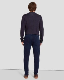 7 For All Mankind Luxe Performance Slimmy Tapered In Clear -7 For All Mankind Shop 7T042R80 LPC 6