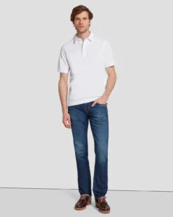 7 For All Mankind Airweft The Straight In Monterey -7 For All Mankind Shop 7T12183L MTR 6
