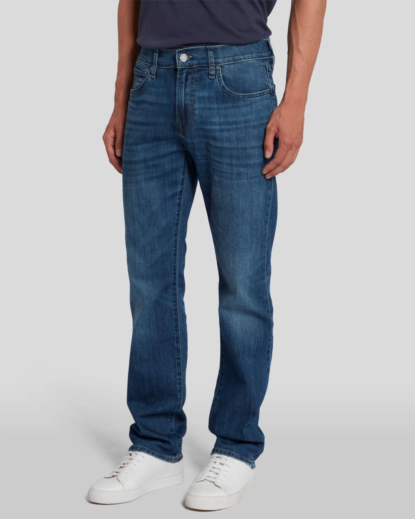 7 For All Mankind Airweft Denim The Straight In Flash 4 7 For All Mankind Airweft Denim The Straight In Flash - Image 2