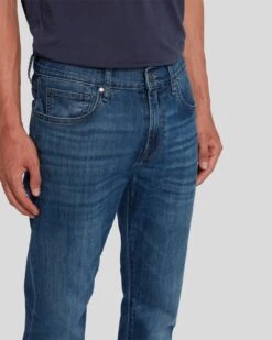 7 For All Mankind Airweft Denim The Straight In Flash 10 7 For All Mankind Airweft Denim The Straight In Flash -7 For All Mankind Shop 7T12183 FLH 3