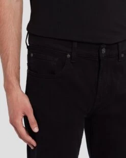 7 For All Mankind Left Hand Adrien In True Black -7 For All Mankind Shop 7T165095 TBK 3