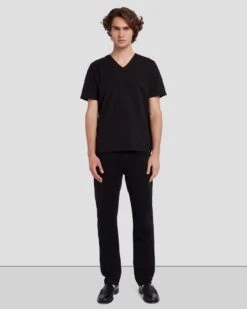 7 For All Mankind Left Hand Adrien In True Black -7 For All Mankind Shop 7T165095 TBK 6