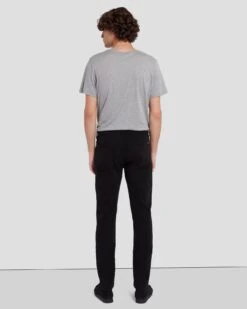 7 For All Mankind Left Hand Paxtyn In True Black -7 For All Mankind Shop 7T185095 TBK 4