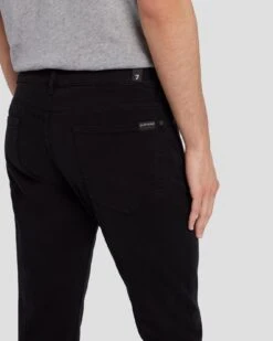 7 For All Mankind Left Hand Paxtyn In True Black -7 For All Mankind Shop 7T185095 TBK 5