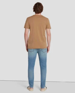 7 For All Mankind Airweft Paxtyn In Santa Cruz -7 For All Mankind Shop 7T18583L SAC 4