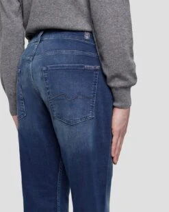 7 For All Mankind Austyn Squiggle In Dark Lago -7 For All Mankind Shop 7T501B10 DKL 5