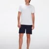 7 For All Mankind Tech Series Short In Navy