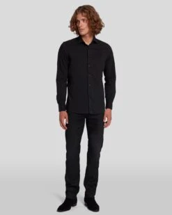 7 For All Mankind Airweft Denim The Straight In Code 66