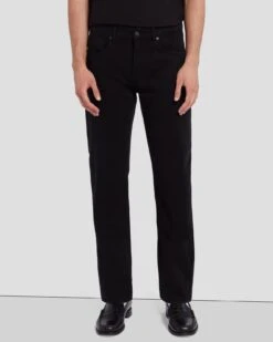 7 For All Mankind Left Hand Slimmy In True Black -7 For All Mankind Shop 7T511095 TBK 2