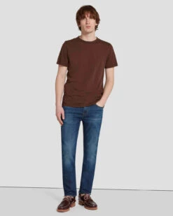7 For All Mankind Airweft Slimmy In Monterey -7 For All Mankind Shop 7T51183L MTR 6