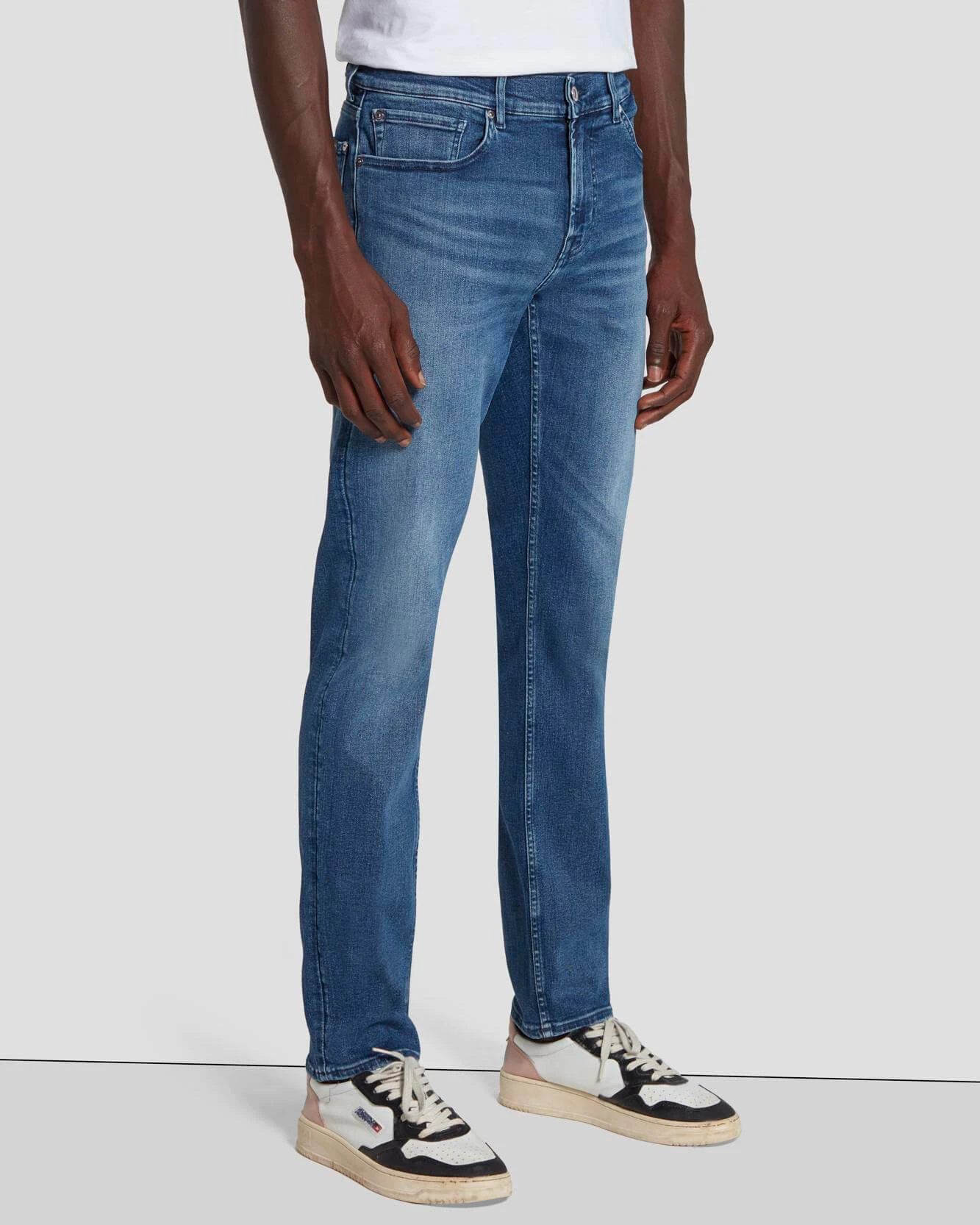 7 For All Mankind EarthKind Stretch Tek Slimmy In Maze 4 7 For All Mankind EarthKind Stretch Tek Slimmy In Maze - Image 2