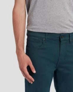 7 For All Mankind Luxe Performance Plus Slimmy In Hunter Green -7 For All Mankind Shop 7T511V60 HUG 3