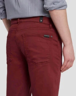 7 For All Mankind Luxe Performance Slimmy In Mulberry -7 For All Mankind Shop 7T511V60 MBY 3