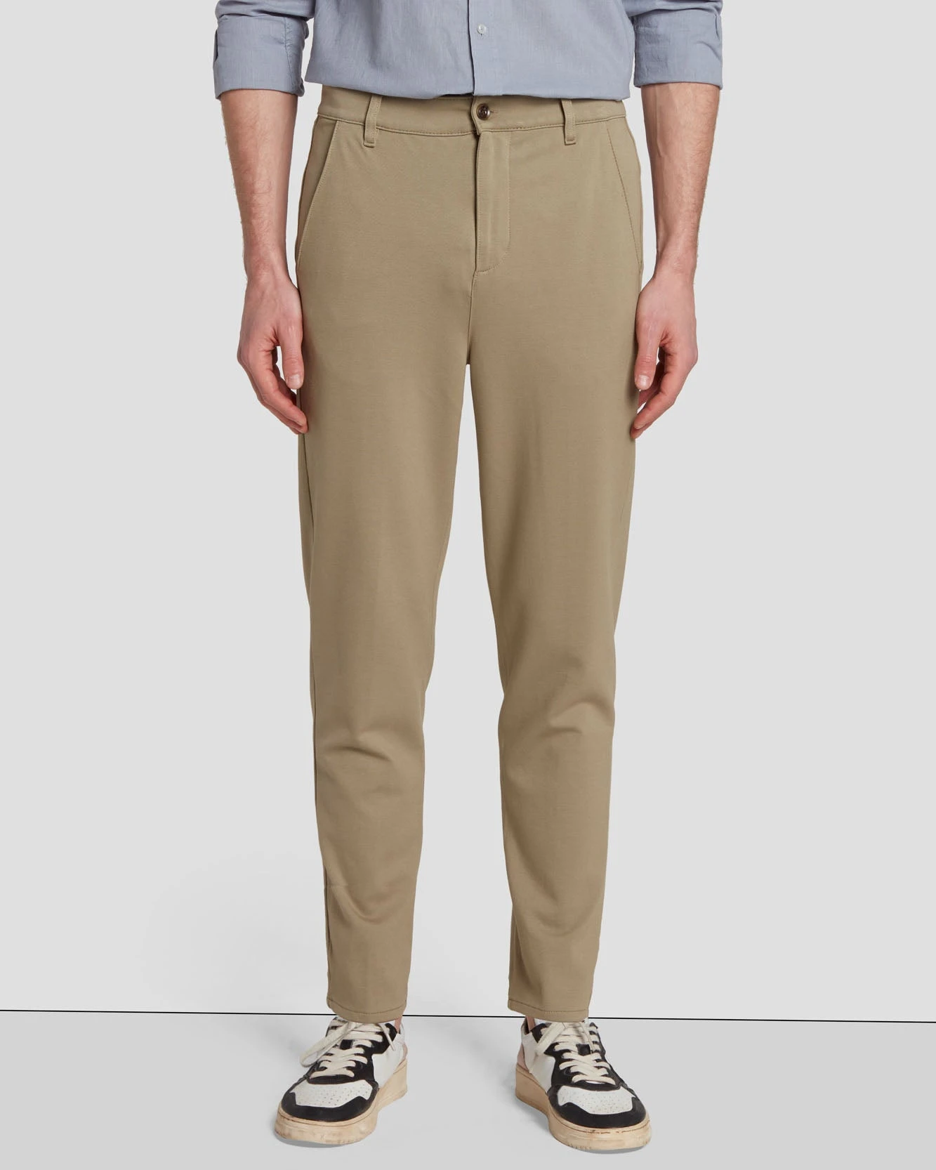 7 For All Mankind Travel Chino In Taupe 4 7 For All Mankind Travel Chino In Taupe - Image 2