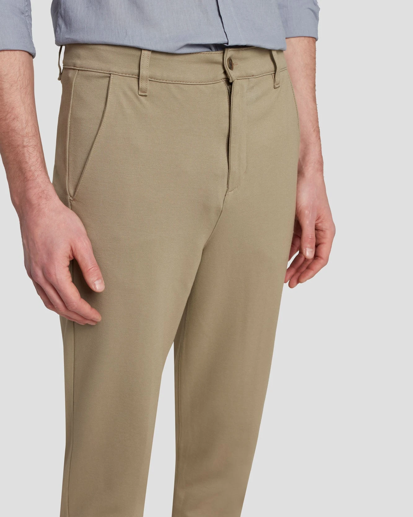 7 For All Mankind Travel Chino In Taupe 5 7 For All Mankind Travel Chino In Taupe - Image 3