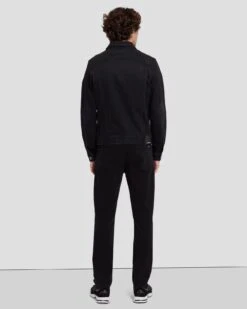 7 For All Mankind Perfect Trucker Jacket In Blindside -7 For All Mankind Shop 7T924C31 BDS 4