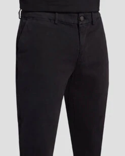 7 For All Mankind Luxe Performance Slimmy Tapered Chino In Black -7 For All Mankind Shop 7TSU9T49 BLK 3