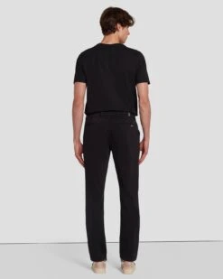7 For All Mankind Luxe Performance Slimmy Tapered Chino In Black -7 For All Mankind Shop 7TSU9T49 BLK 5