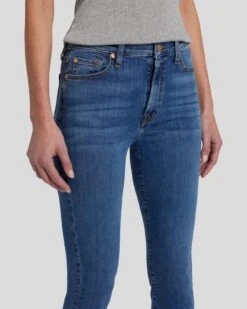 7 For All Mankind High Waist Ankle Skinny In Meisa -7 For All Mankind Shop 7U001005 MEI 03