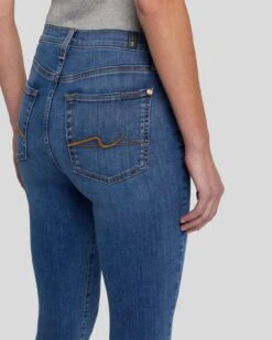 7 For All Mankind High Waist Ankle Skinny In Meisa -7 For All Mankind Shop 7U001005 MEI 06