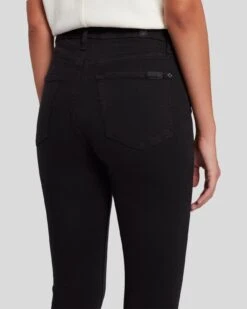 7 For All Mankind Slim Illusion Luxe High Waist Skinny In Black -7 For All Mankind Shop 7U003526 SIB 5