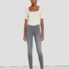 7 For All Mankind Slim Illusion Skinny Luxe High Waist In Bliss