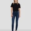 7 For All Mankind Slim Illusion High Waist Skinny In Legendary