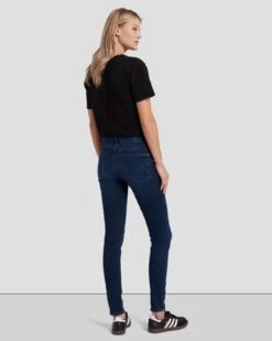 7 For All Mankind Slim Illusion High Waist Skinny In Legendary -7 For All Mankind Shop 7U003U58 LEG 4