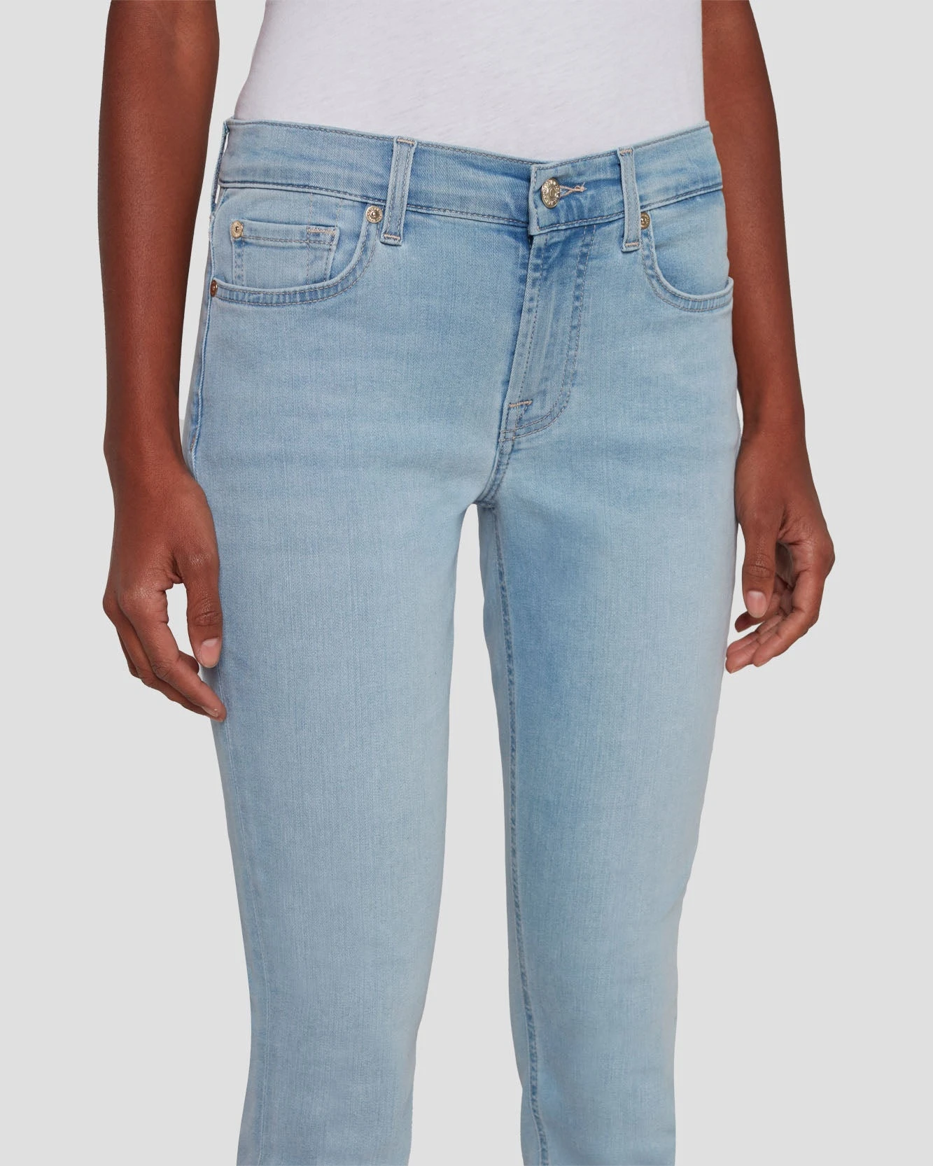 7 For All Mankind B(air) Ankle Skinny In Mirage 5 7 For All Mankind B(air) Ankle Skinny In Mirage - Image 3