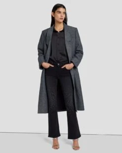 7 For All Mankind Tailorless Crystal Bootcut In Black Iris -7 For All Mankind Shop 7U073216 BI2 6