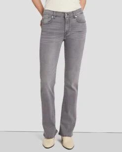 7 For All Mankind Tailorless B(air) Bootcut In Silverlining -7 For All Mankind Shop 7U073C43 SNG 2