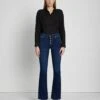7 For All Mankind B(air) Bootcut Tailorless In Rinsed Indigo