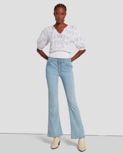 7 For All Mankind Tailorless B(air) Bootcut In Mirage -7 For All Mankind Shop 7U073C46 MGE 6