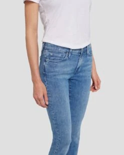 7 For All Mankind Left Hand Roxanne Ankle In Vive -7 For All Mankind Shop 7U080062 VV1 6