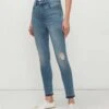 7 For All Mankind Slim Illusion HW Ankle Skinny In Aloe -7 For All Mankind Shop 7U082393 AO1 01
