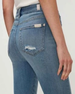 7 For All Mankind Slim Illusion HW Ankle Skinny In Aloe -7 For All Mankind Shop 7U082393 AO1 03