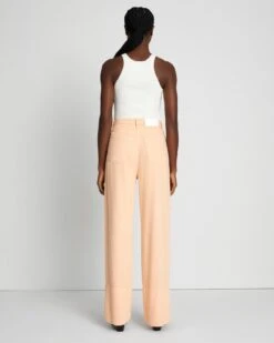 7 For All Mankind Denim Lustre Trouser In Prairie Sunset -7 For All Mankind Shop 7U098661 PS4 4