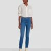 7 For All Mankind No Filter Ultra High Rise Ankle Skinny In Mazete
