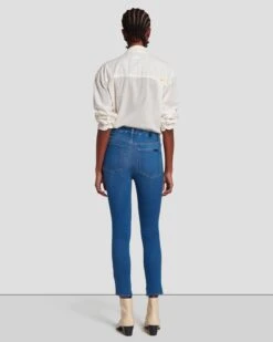 7 For All Mankind No Filter Ultra High Rise Ankle Skinny In Mazete 11 7 For All Mankind No Filter Ultra High Rise Ankle Skinny In Mazete -7 For All Mankind Shop 7U102650 MZ1 4