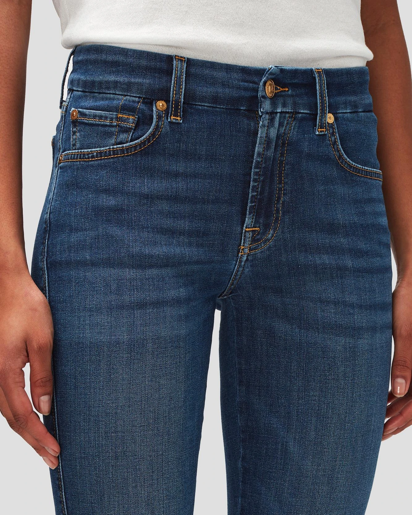 7 For All Mankind B(air) Kimmie Straight In Duchess 5 7 For All Mankind B(air) Kimmie Straight In Duchess - Image 3