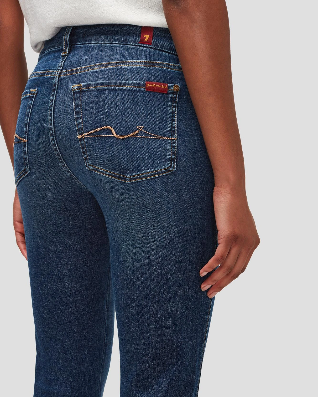 7 For All Mankind B(air) Kimmie Straight In Duchess 7 7 For All Mankind B(air) Kimmie Straight In Duchess - Image 5