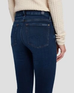 7 For All Mankind Slim Illusion Kimmie Straight In Legendary -7 For All Mankind Shop 7U301U58 LEG 5