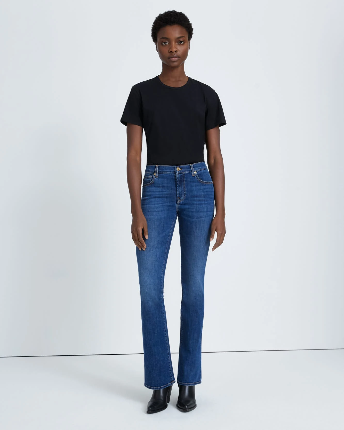 7 For All Mankind B(air) Kimmie Bootcut In Duchess 3 7 For All Mankind B(air) Kimmie Bootcut In Duchess
