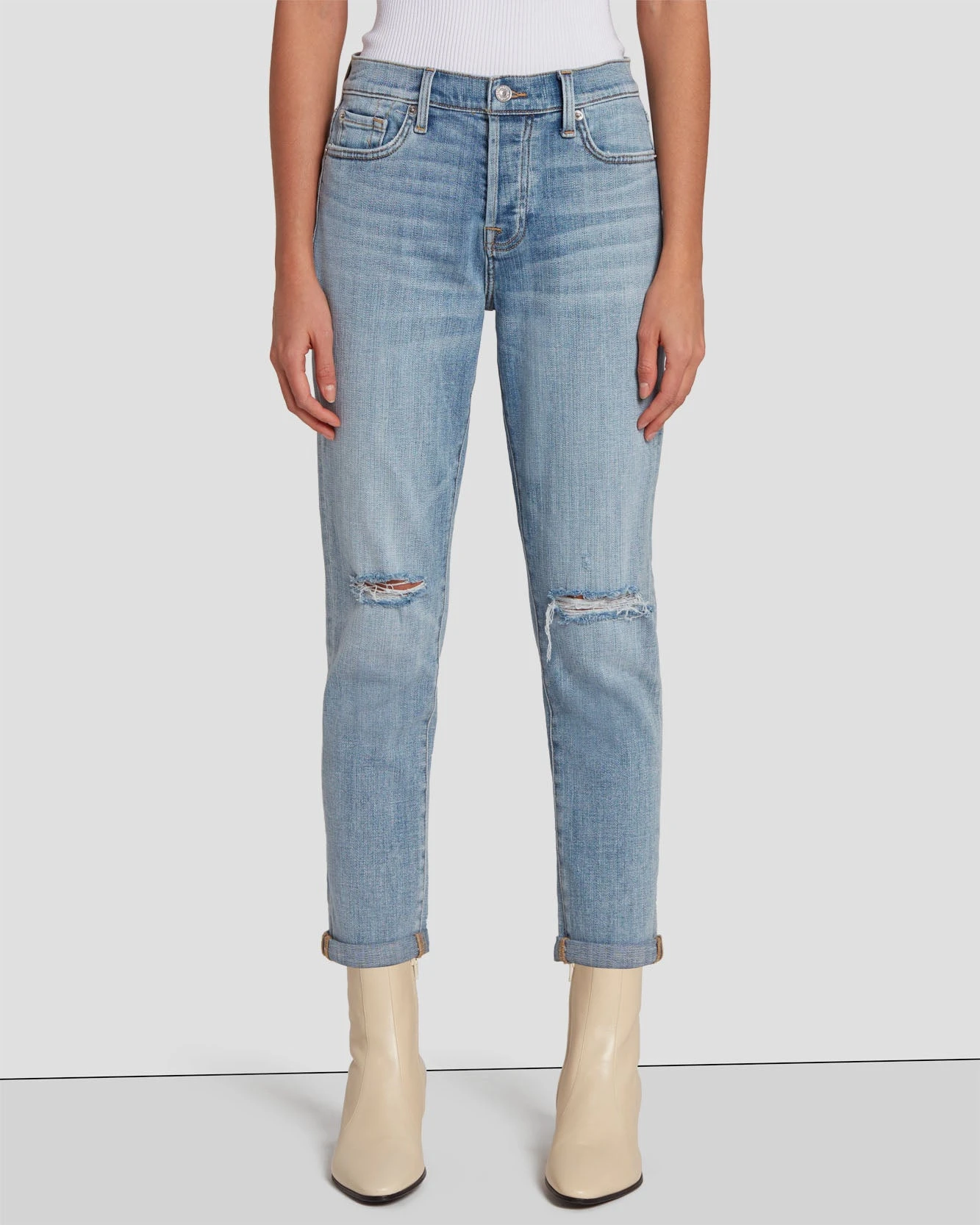 7 For All Mankind Broken Twill Josefina In De Ville 4 7 For All Mankind Broken Twill Josefina In De Ville - Image 2