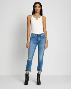 7 For All Mankind Luxe Vintage Josefina In Lyme