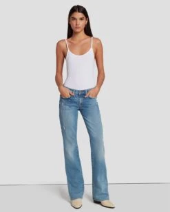7 For All Mankind Original Bootcut In Summer Fig -7 For All Mankind Shop 7U315567 SFI 6